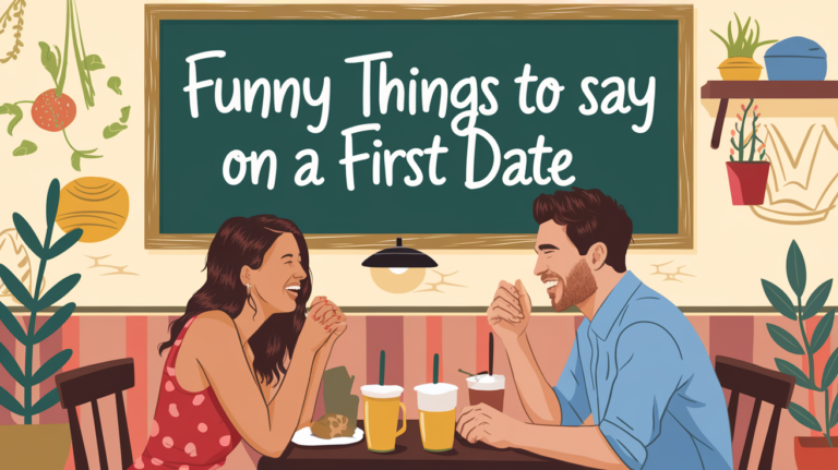 100+ Funny Things to Say on a First Date