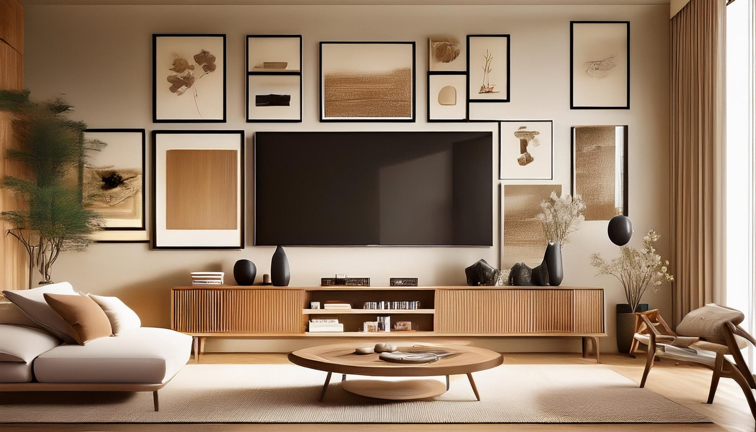 20 Best Easy Frame TV Gallery Wall Inspirations - ThanksFully
